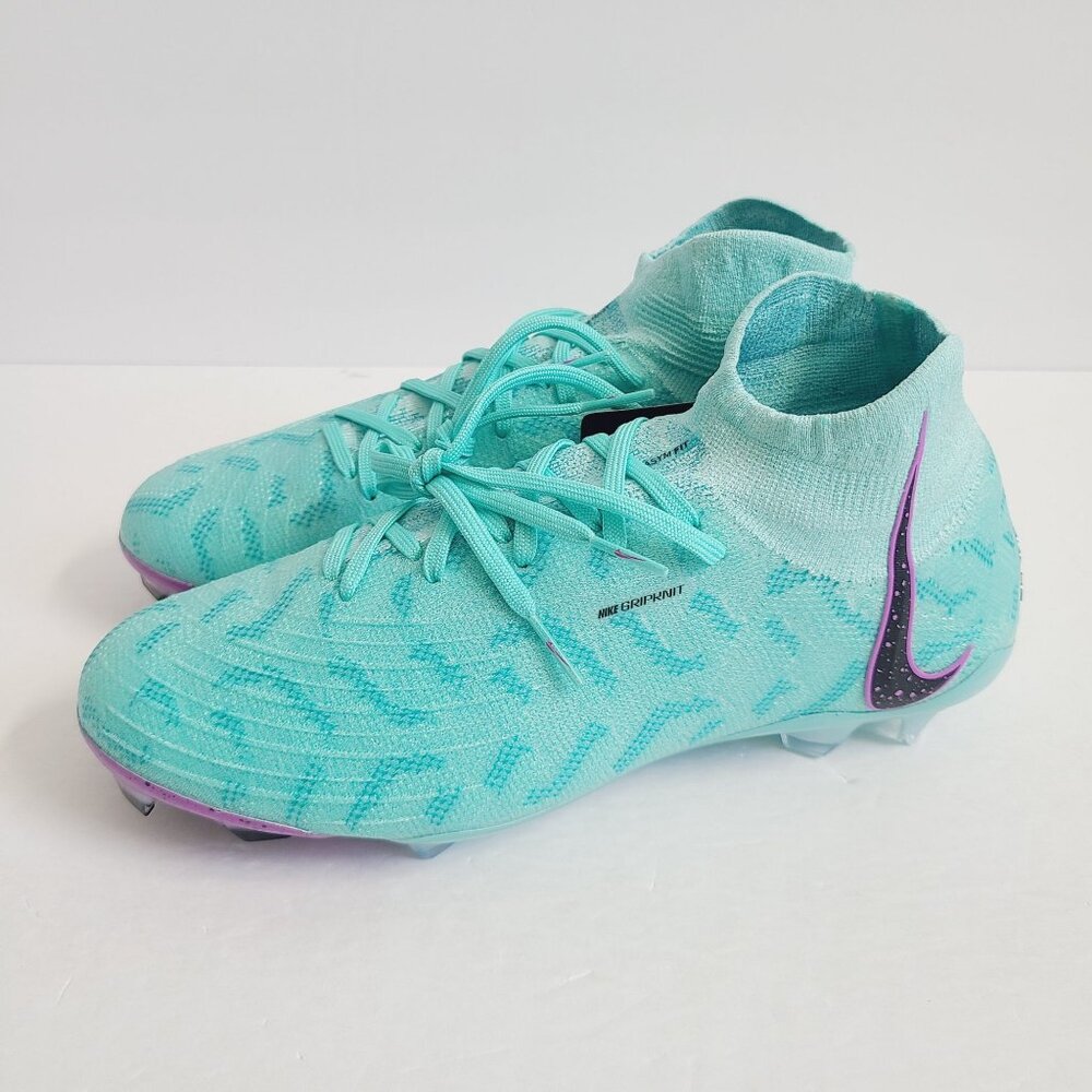 NEW Nike Womens Phantom Luna Elite FG Soccer Cleats FN8405-300 Size 9 Blue - Picture 1 of 7